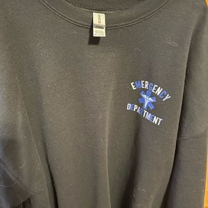 Nurse Sweatshirt ER black 2XL